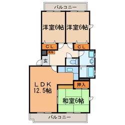 アーバンライフⅢの物件間取画像